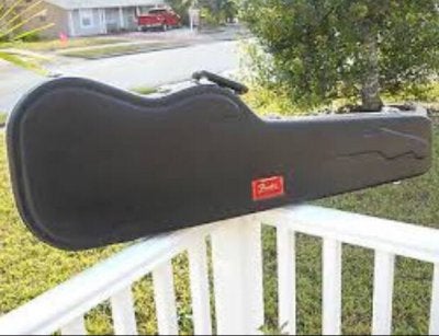 fender red label guitar case