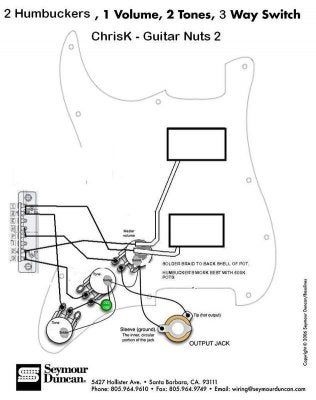 Wiring HH- I'm doing something wrong. | Fender Stratocaster Guitar Forum