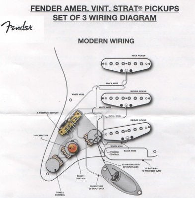 Will This Wiring Diagram Work For 5 Way Switch Fender Stratocaster Guitar Forum