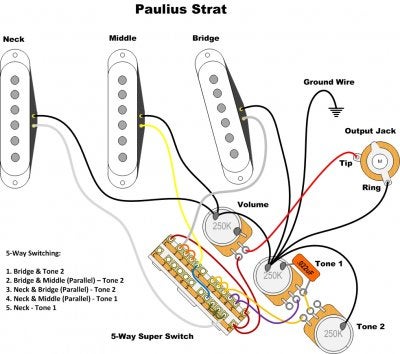 5 Way Super Switch Wiring Diagram - Wiring Diagram