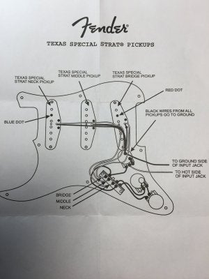 Texas Special Strat Wiring Question Fender Stratocaster Guitar Forum